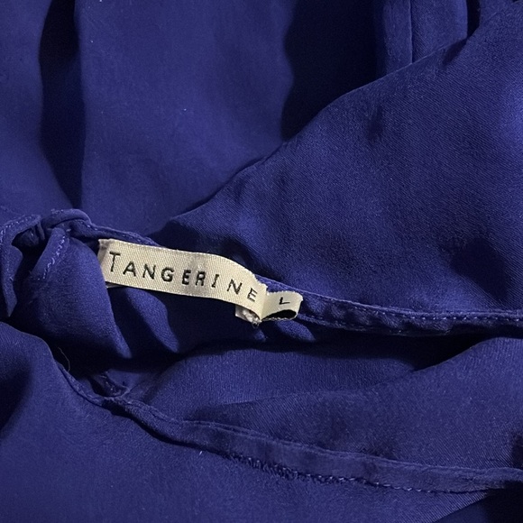 Vintage 💯 Silk Plum Purple Blouse - Picture 8 of 9